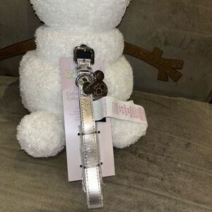 Disney 100th Anniversary Silver Dog Collar